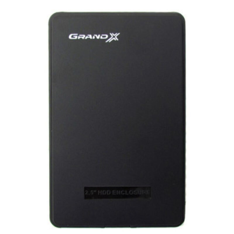 Grand-X HDE22 External Case for 2.5″ HDD/SSD USB 2.0